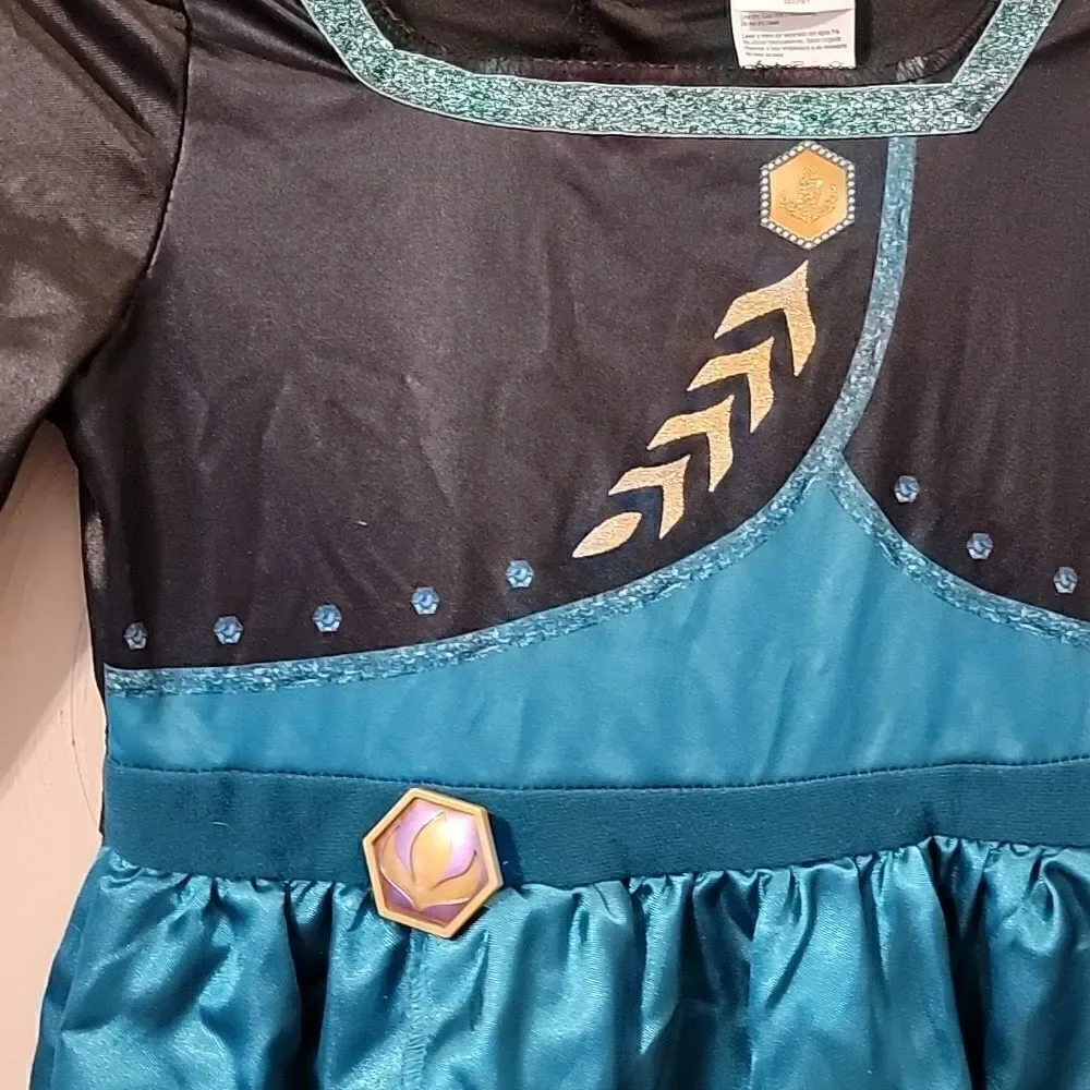 Disney FROZEN II QUEEN ANNA GOWN COSTUME, SIZE 4-6